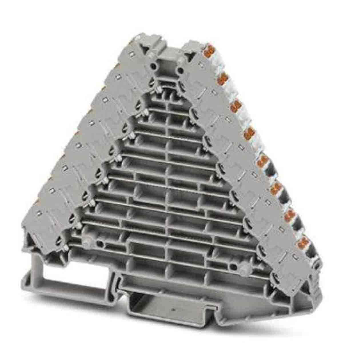 Phoenix Contact 1061721 PTRV Series Grey, 0.14 → 2.5mm², Push In Termination