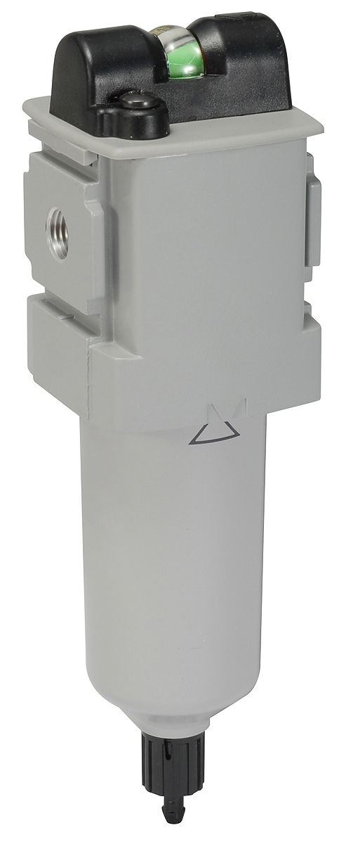 Parker P32 series 0.01μ G 1/2 150psi to 250 psi Pneumatic Filter 23SCFM max with Automatic drain
