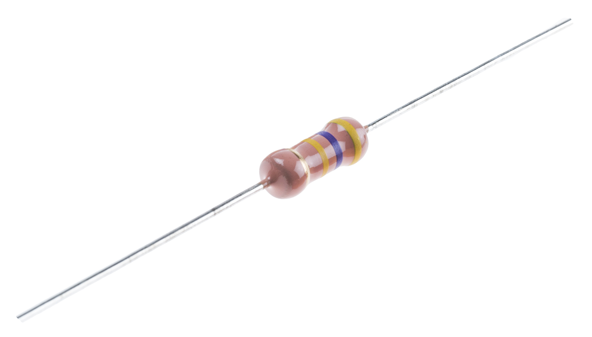 RS PRO 470kΩ Carbon Film Resistor 2W ±5%