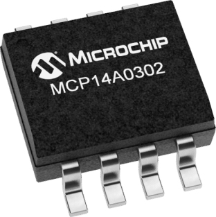 Microchip MCP14A0302-E/SN MOSFET Gate Driver 1, 3 A 8-Pin 18 V, SOIC