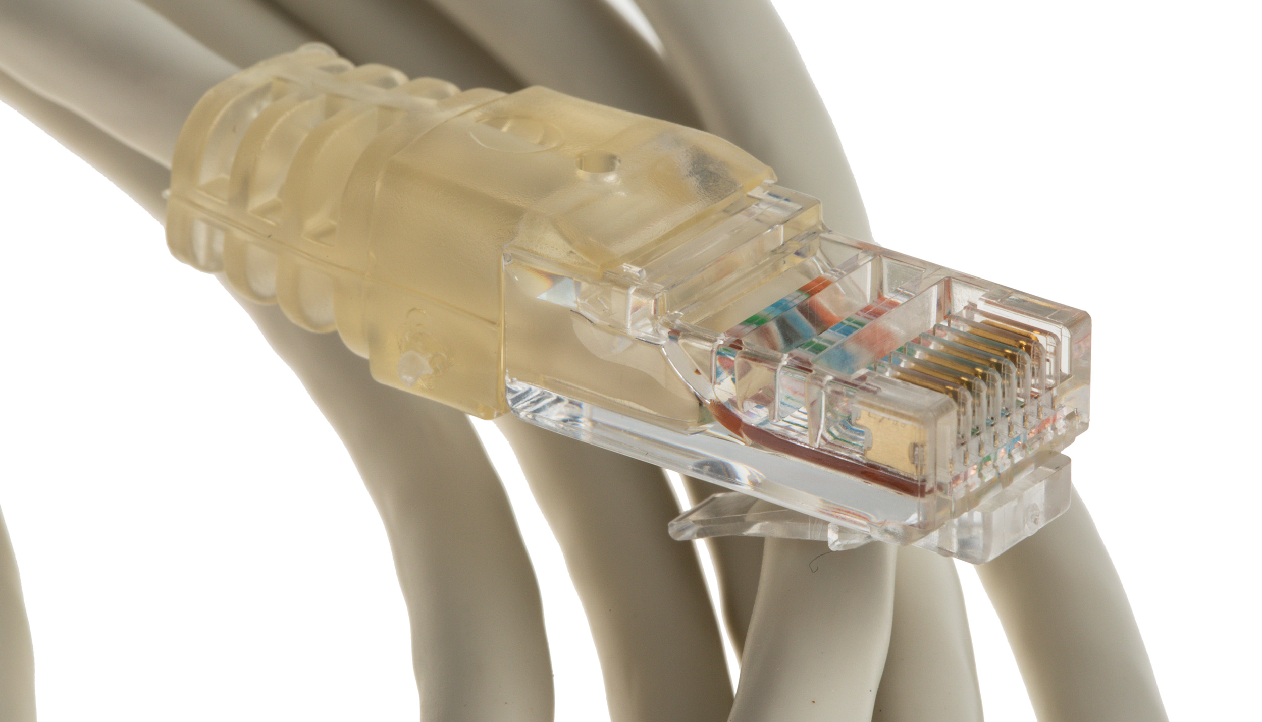 Decelect, 4m Cat5, Grey RJ45 to Male RJ45 Male, Terminated