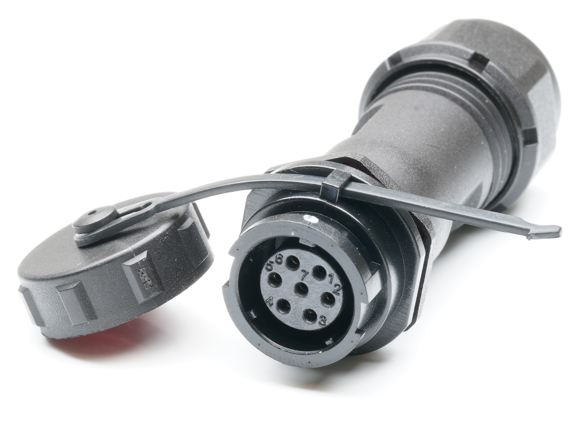 RS PRO Industrial Circular Connector, 7 Contacts, In-Line, SY13 Connector, Socket, Female, IP67, SY13 Series
