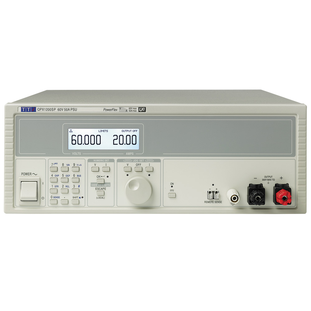 Aim-TTi QPX Series Digital Bench Power Supply, 0 → 60V, 0 → 50A, 1-Output, 1.2kW