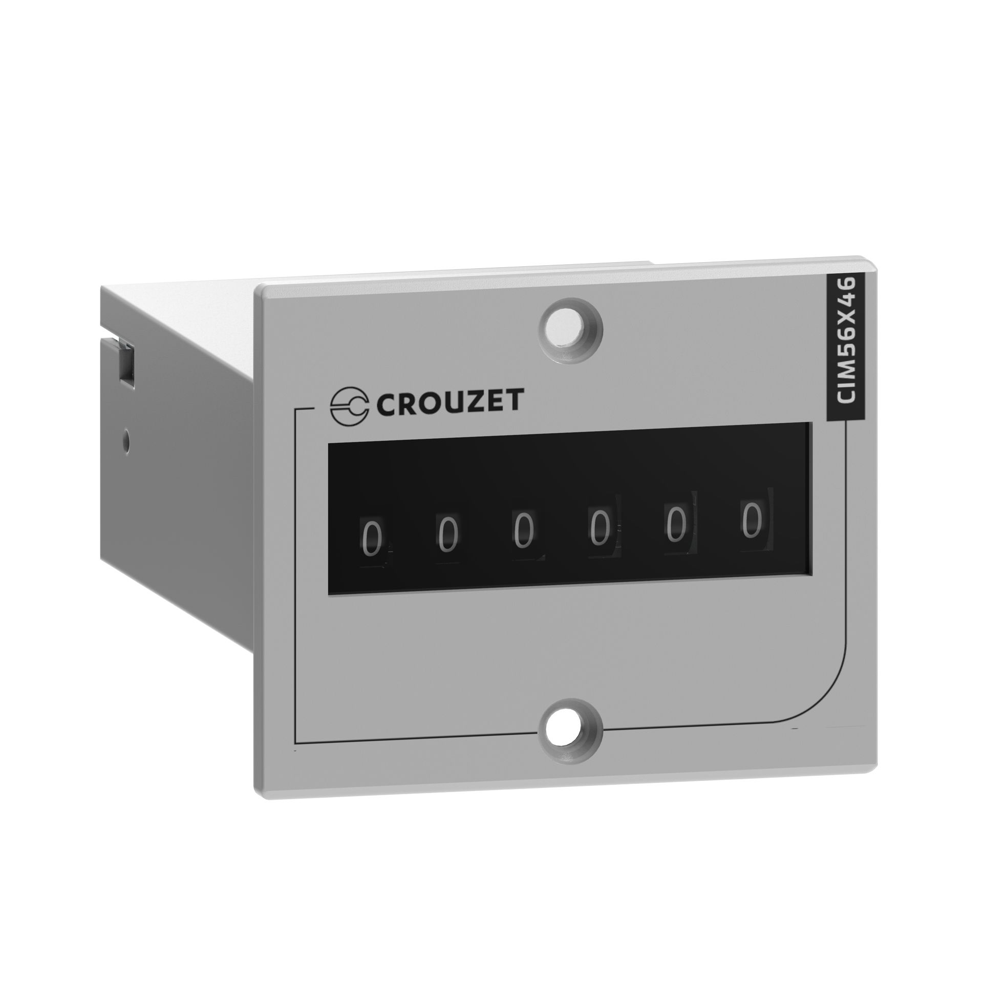 Crouzet CIM Impulse Counter, 6 Digit Mechanical, 110 V dc