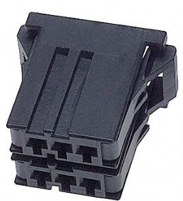 TE Connectivity, Dynamic 3000 Female Connector Housing, 3.81mm Pitch, 6 Way, 2 Row