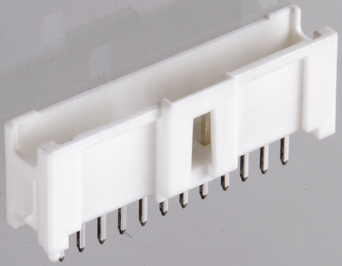 Molex MicroClasp Series Straight Through Hole PCB Header, 6 Contact(s), 2 mm Pitch, 1 Row, Shrouded