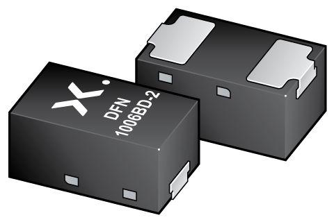 Nexperia PESD24VV1BLSYL, Bi-Directional TVS Diode SOD882BD