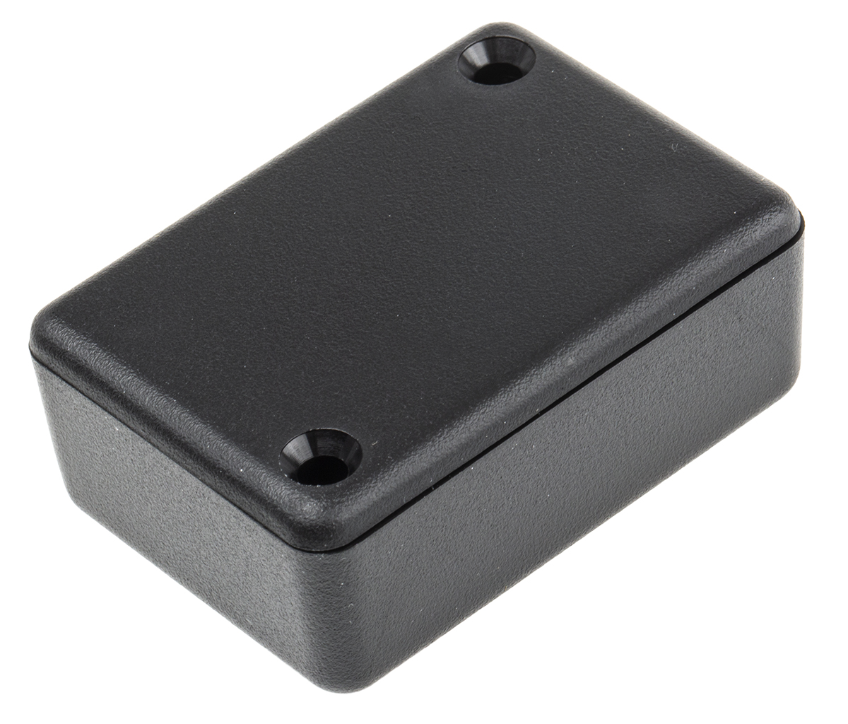 Hammond 1551 Series Black ABS Enclosure, IP54, Black Lid, 50 x 35 x 20mm