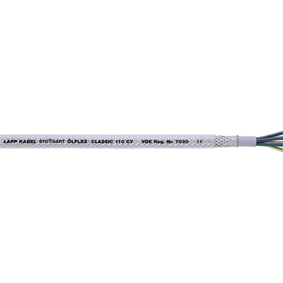 Lapp Flexible Multicore 2.5 mm² 3 Core Power Cable, Transparent Polyvinyl Chloride PVC, 100m