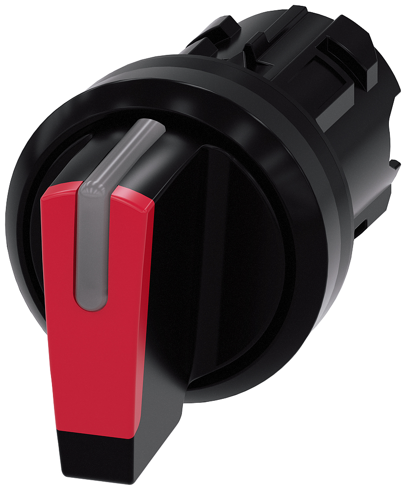 Siemens SIRIUS ACT 3SU10 Series 3 Position Selector Switch Head, 22mm Cutout