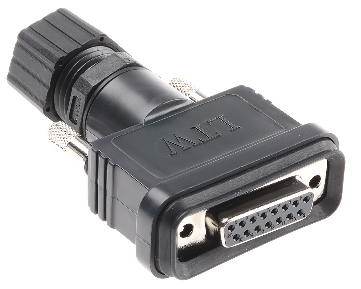 Amphenol Industrial SDB 15 Way Cable Mount D-sub Connector Socket