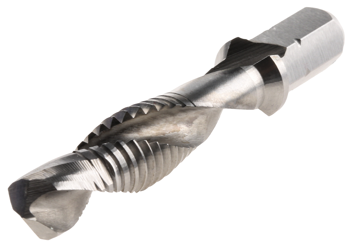 EXACT Threading Tap HSS 1-Piece 1.25mm Pitch Metric Standard M8 Thread
