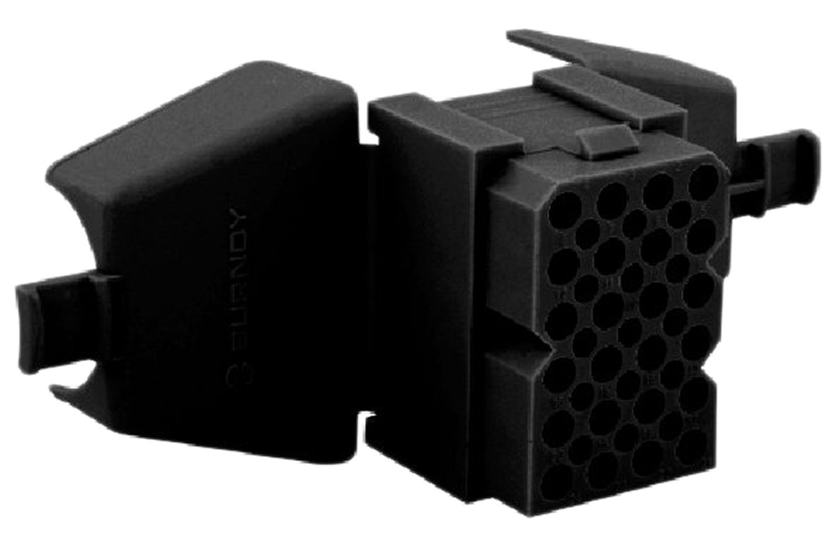 Souriau Sunbank by Eaton, SMS Female Connector Housing, 24 Way, 6 Row