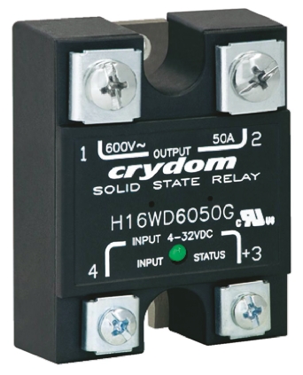 Sensata Crydom H16WD Series Solid State Relay, 90 A Load, Panel Mount, 660 V ac Load, 32 V dc Control