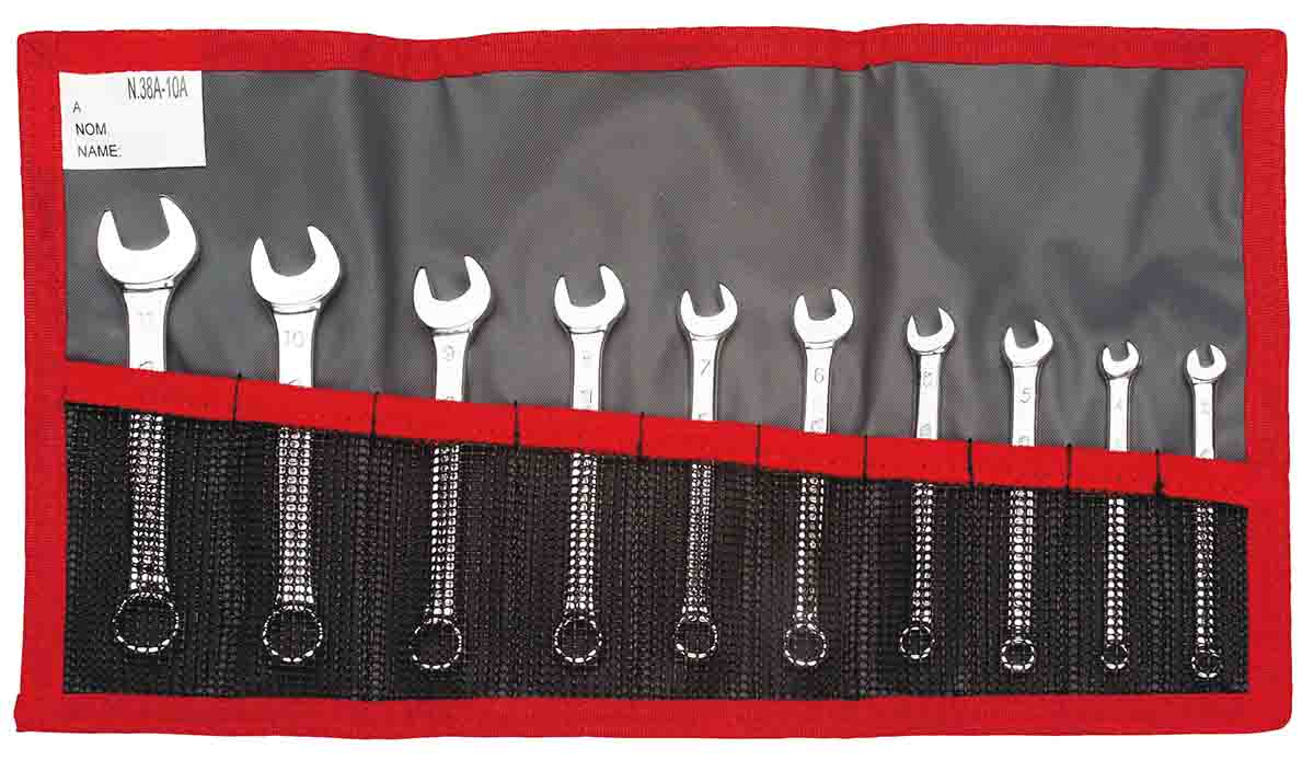 Facom 39.JE Series 10-Piece Spanner Set, 3.2 → 11 mm