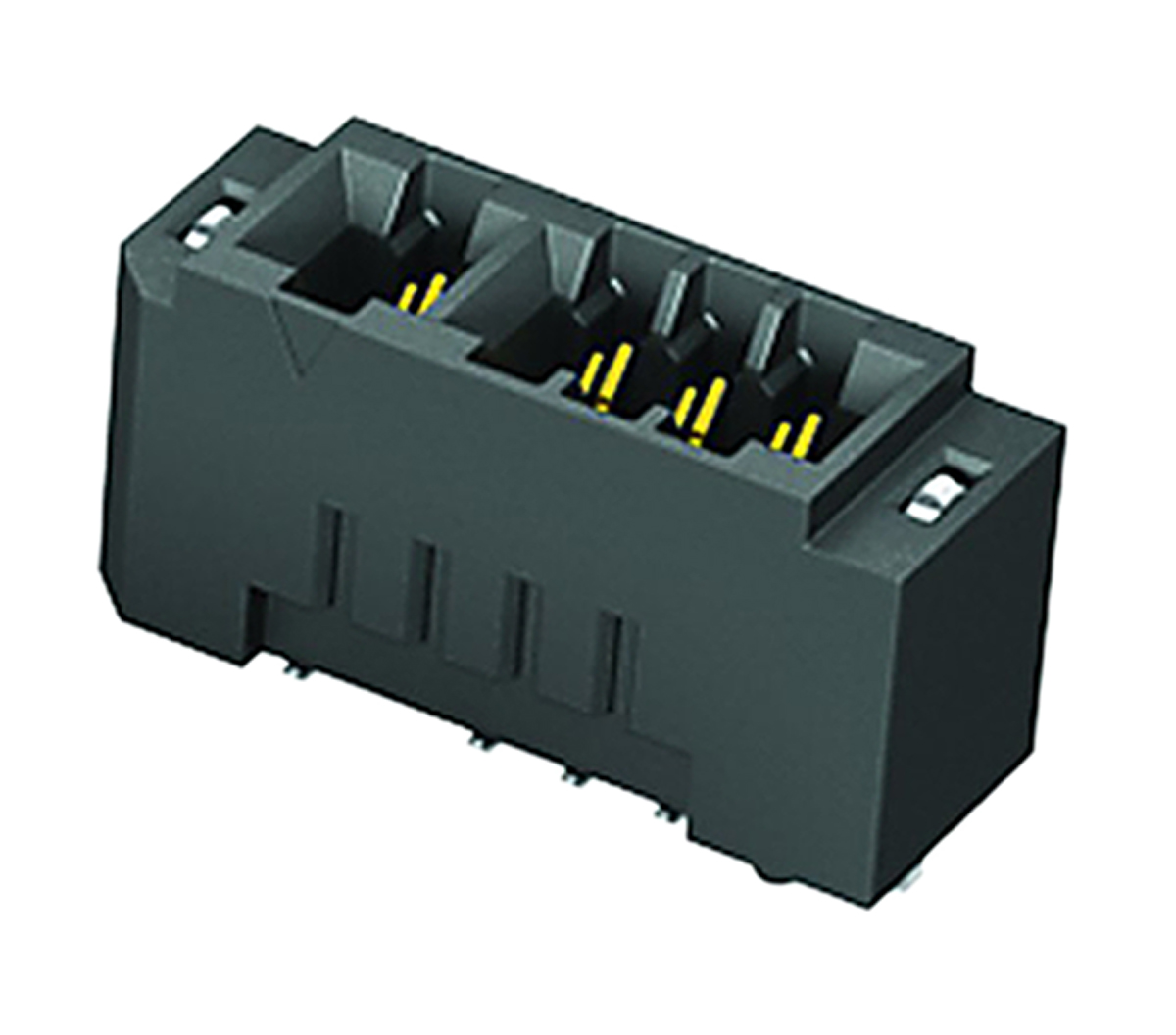 Samtec MEC2 Series Female Edge Connector, Surface Mount, 40-Contacts, 2mm Pitch, 2-Row, Solder Termination