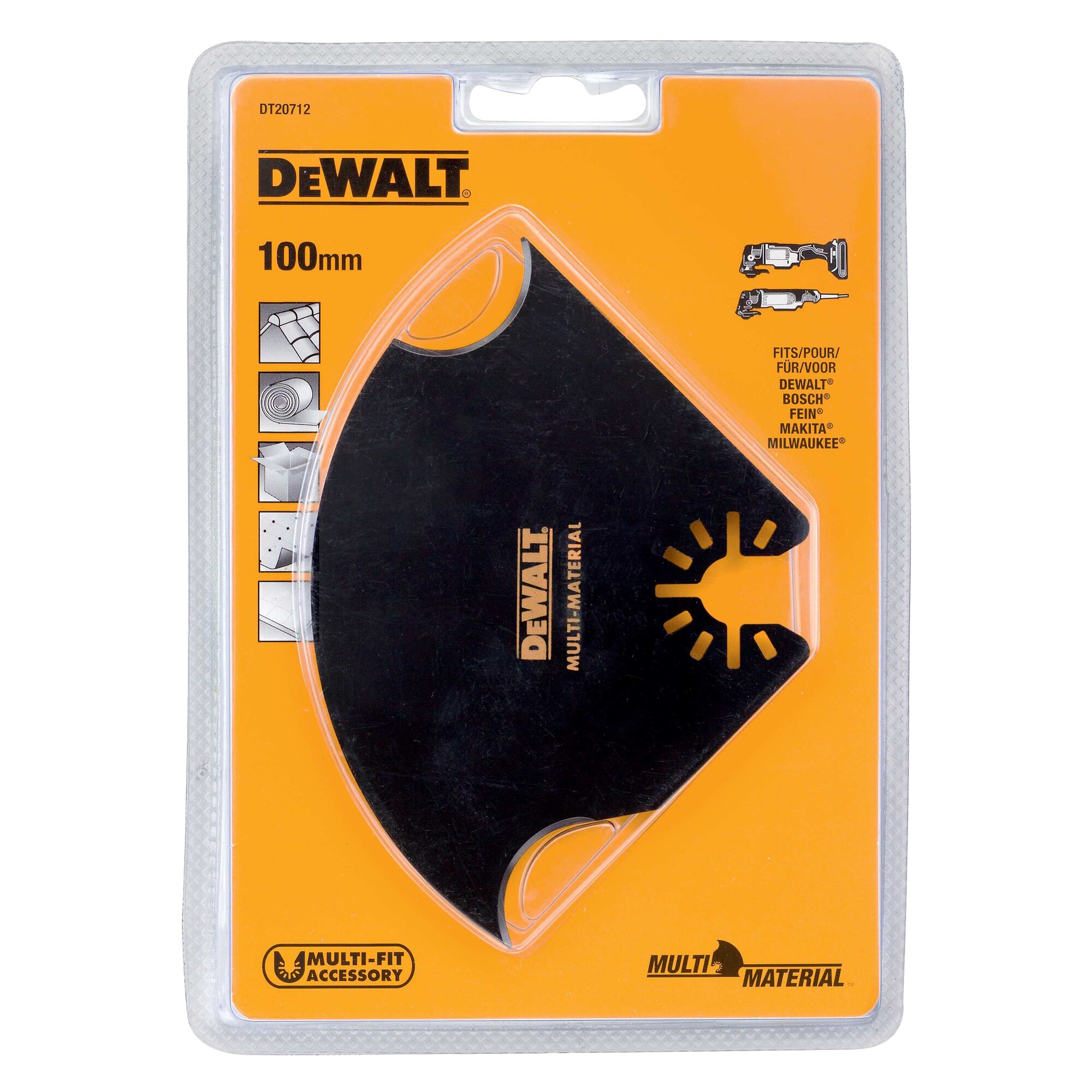 DeWALT 1-Piece Oscillating Saw Blade for use with Oscillating Multi-Tool