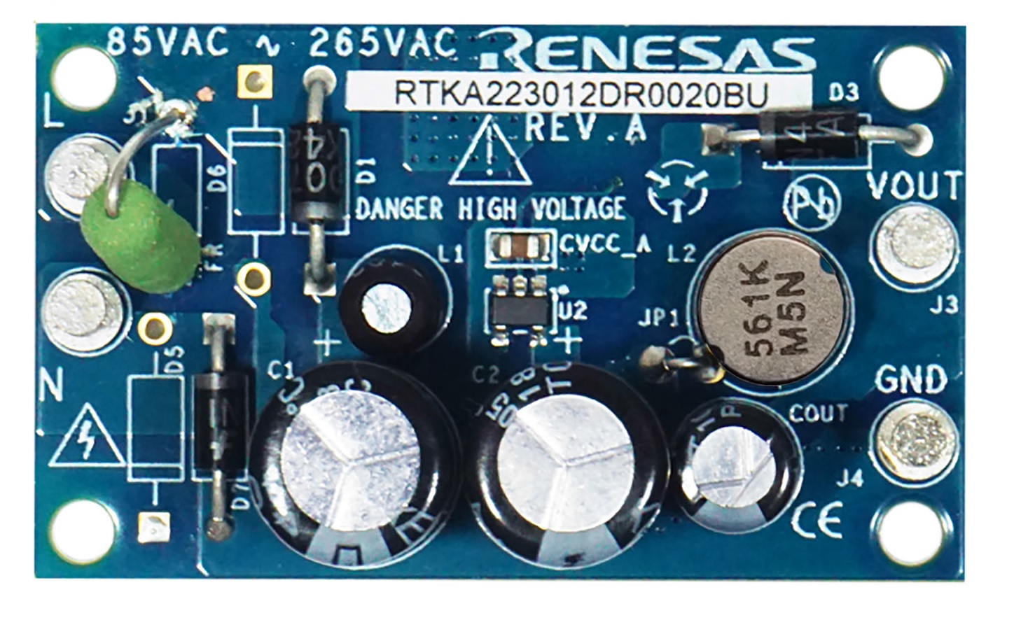 Renesas Electronics RTKA223012DR0020BU, Buck Converter 0.75 W 265V ac