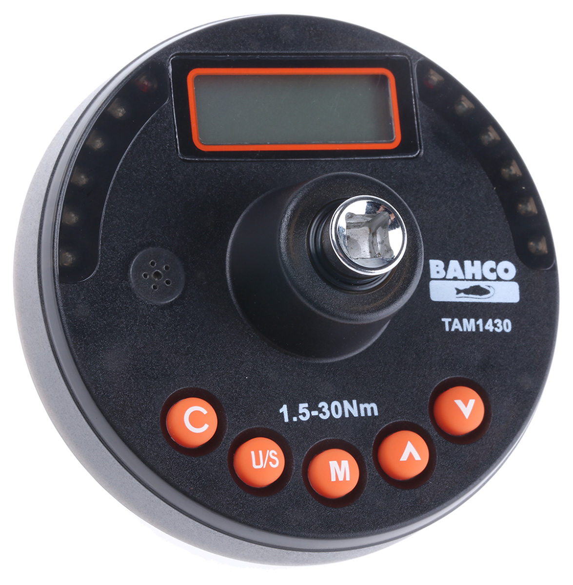 Bahco Digital Torque Tester, 1.5 → 30Nm, Square: 1/4in Drive, ±4 % Accuracy