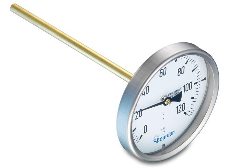 Bourdon Dial Thermometer, TB100-212.156.20T