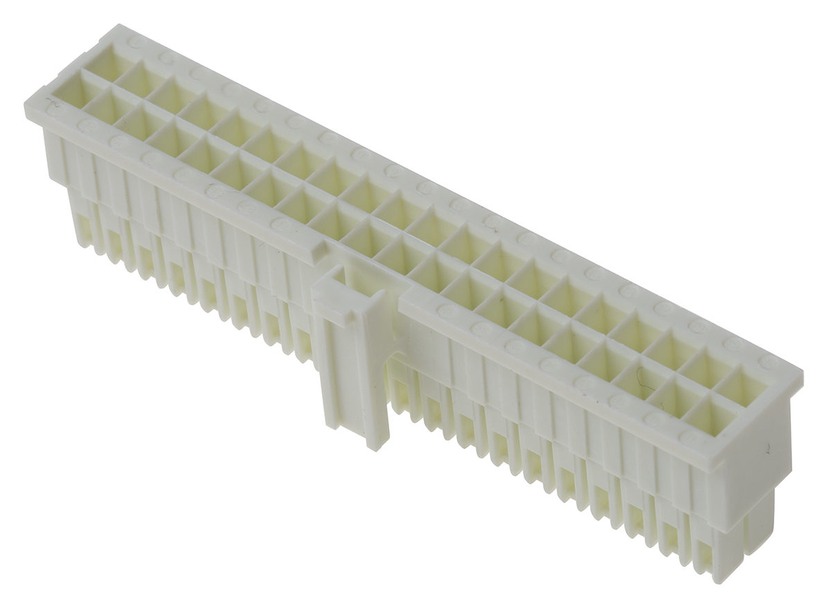 Samtec, IPD1 Male Crimp Connector Housing, 2.54mm Pitch, 40 Way, 2 Row