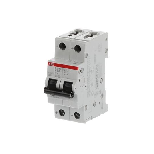 ABB System Pro M Compact S200 M UC MCB, 2P, 2A, Type Z, 400V AC, 440V DC, 10 kA Breaking Capacity