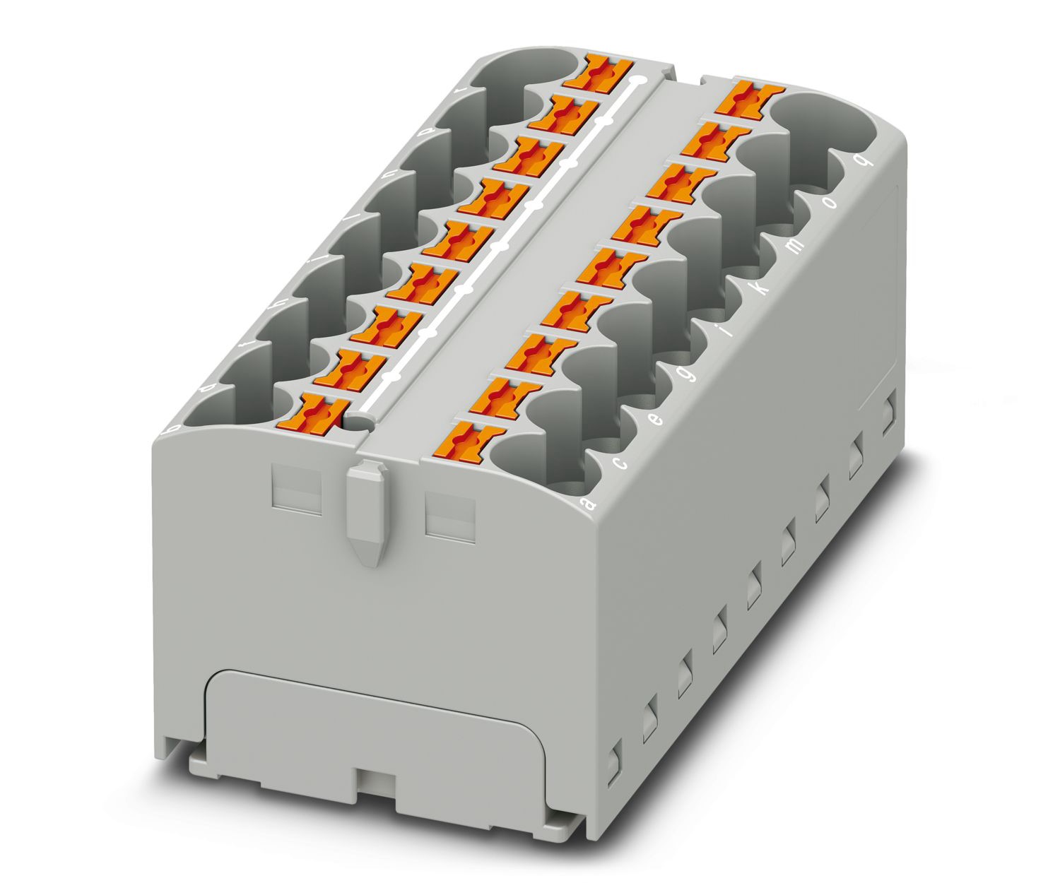 Phoenix Contact Distribution Block, 18 Way, 6mm², 32A, 450 V, Grey