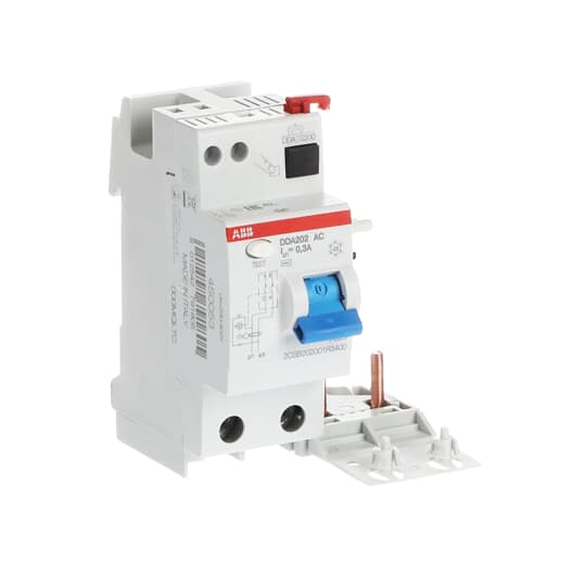 ABB DDA200 RCCB, 40A, 2 Pole, 30mA, 230/400V