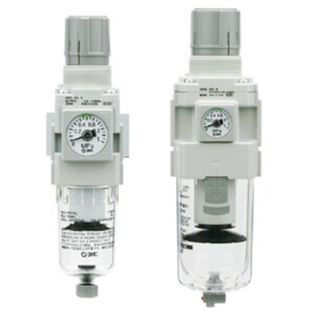 SMC AW Air Filter Regulator, 5μm, G 1/8, 10bar