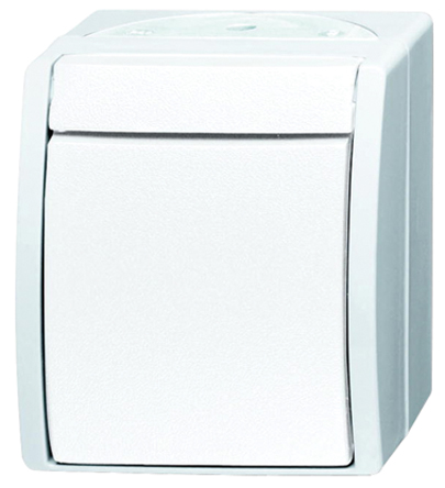 Busch Jaeger - ABB Rocker Light Switch, 1 Gang