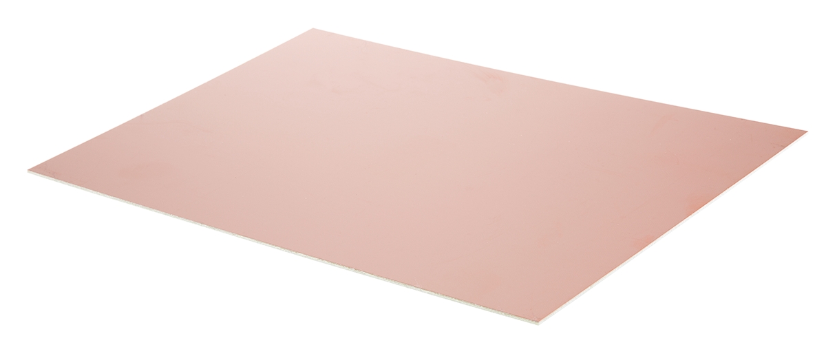 AD20, Single-Sided Copper Clad Board FR4 With 35μm Copper Thick, 200 x 300 x 1.6mm
