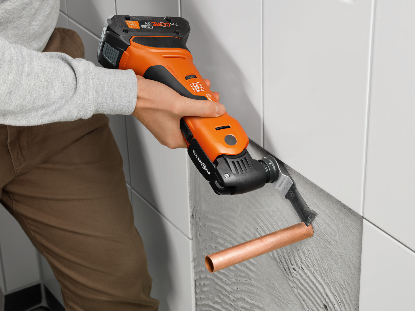 FEIN AMM 700 MAX TOP AS Cordless Multi Cutter, Cordless