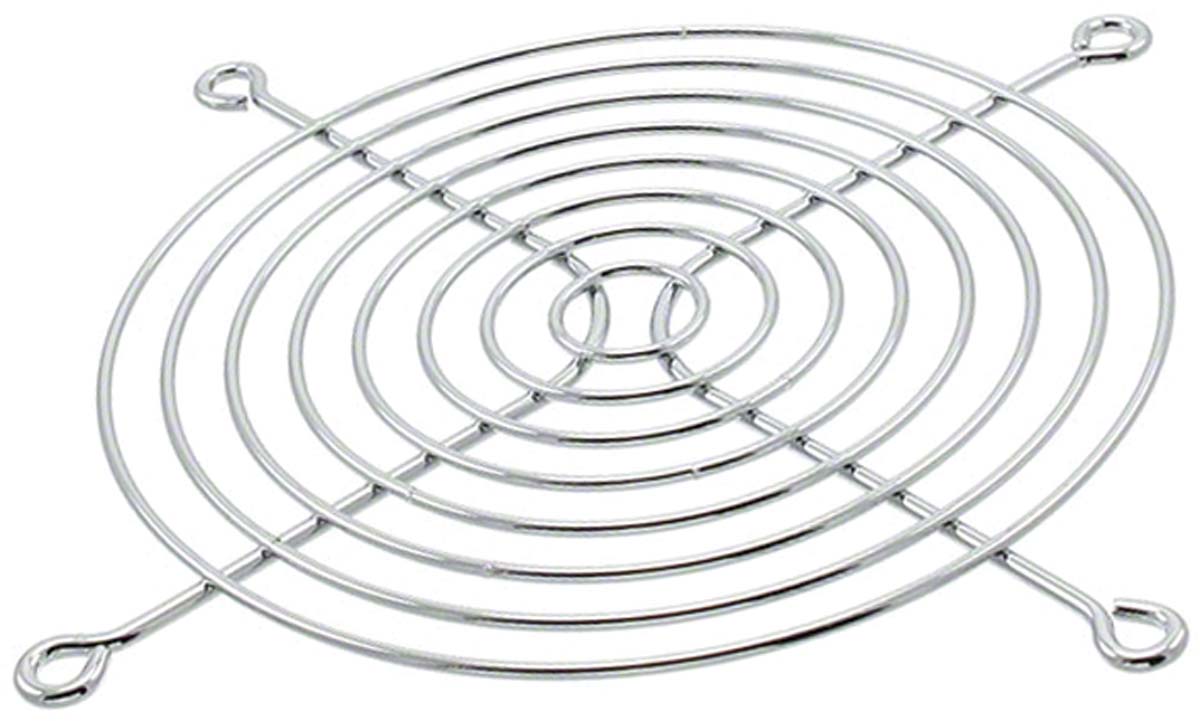 ebm-papst LZ30F Series Metal Finger Guard for 119 x 119mm Fans, 104.78mm Hole Spacing, 115.57 (Dia.)mm