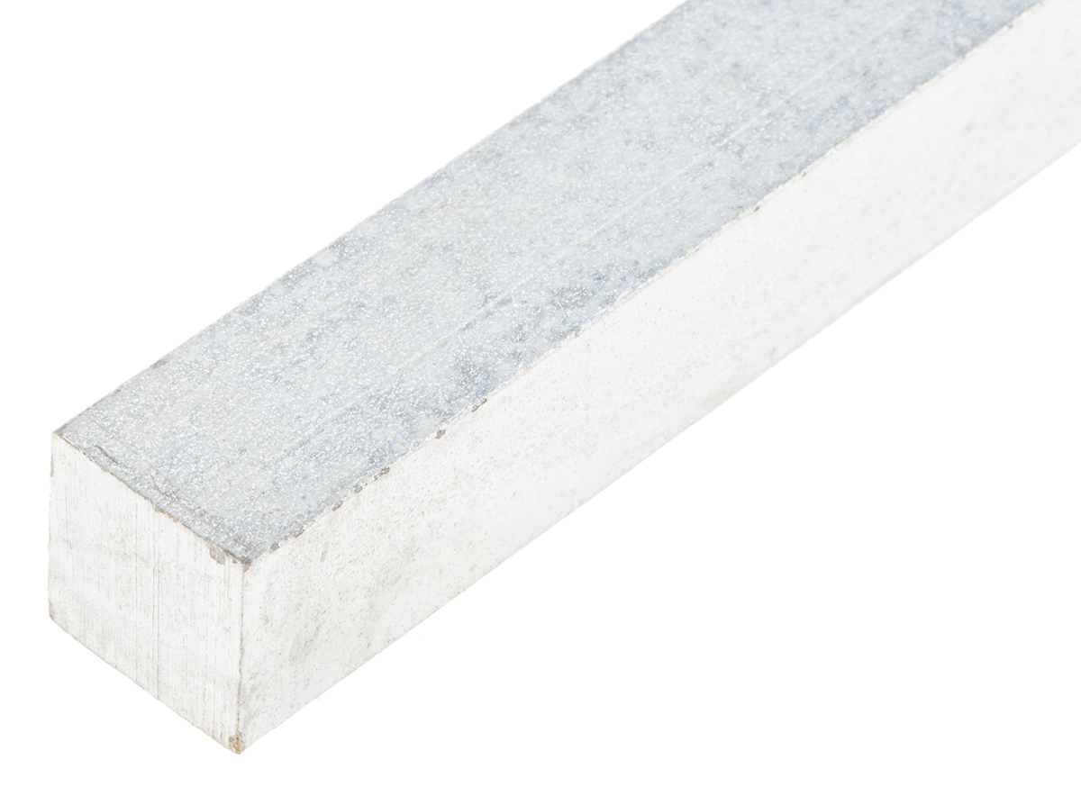 RS PRO Key Steel Square Bar 1/2in Diameter, 1/2in W, 1/2in H, 330mm L