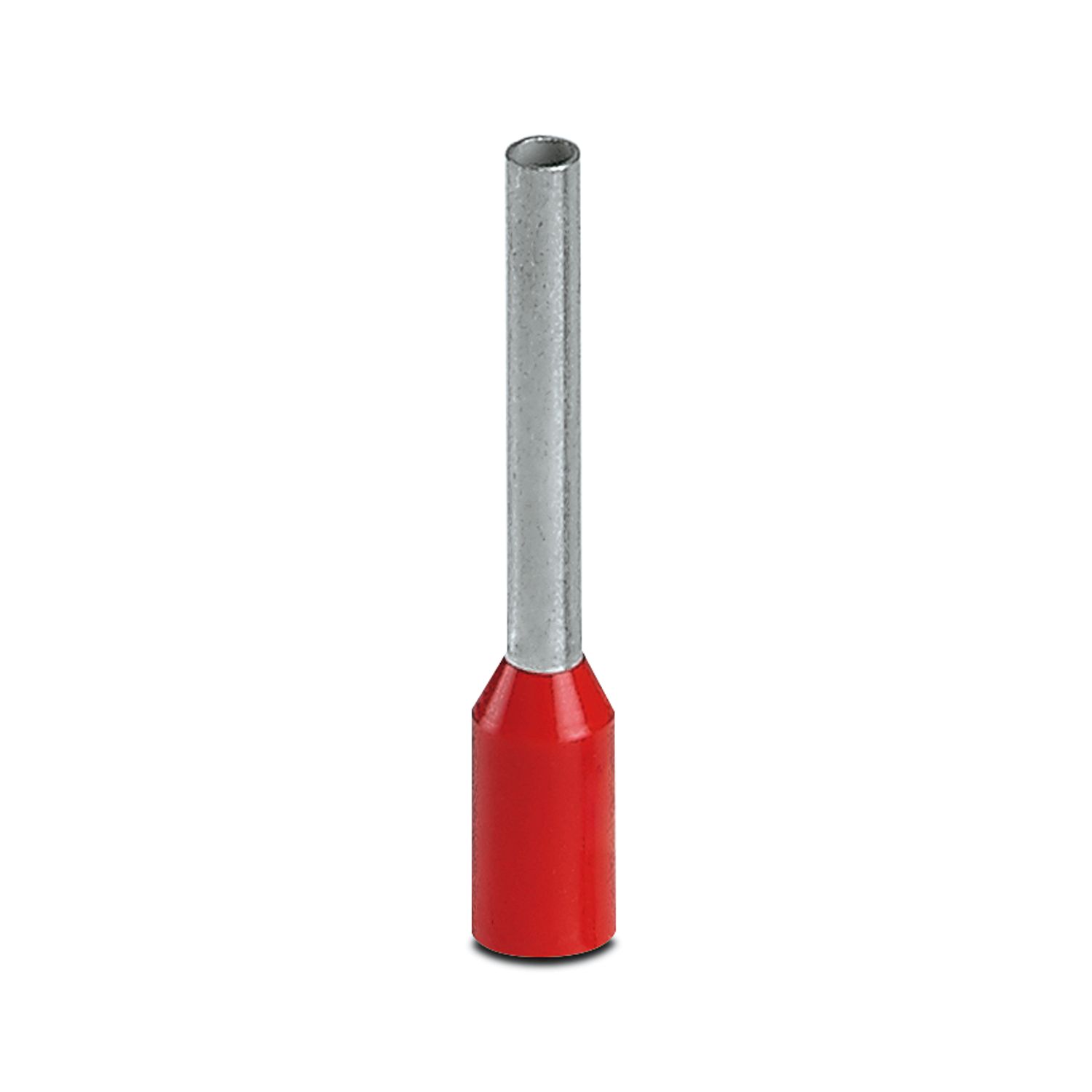 Phoenix Contact, AI Insulated Ferrule, 15mm Pin Length, 1.5mm Pin Diameter, Red