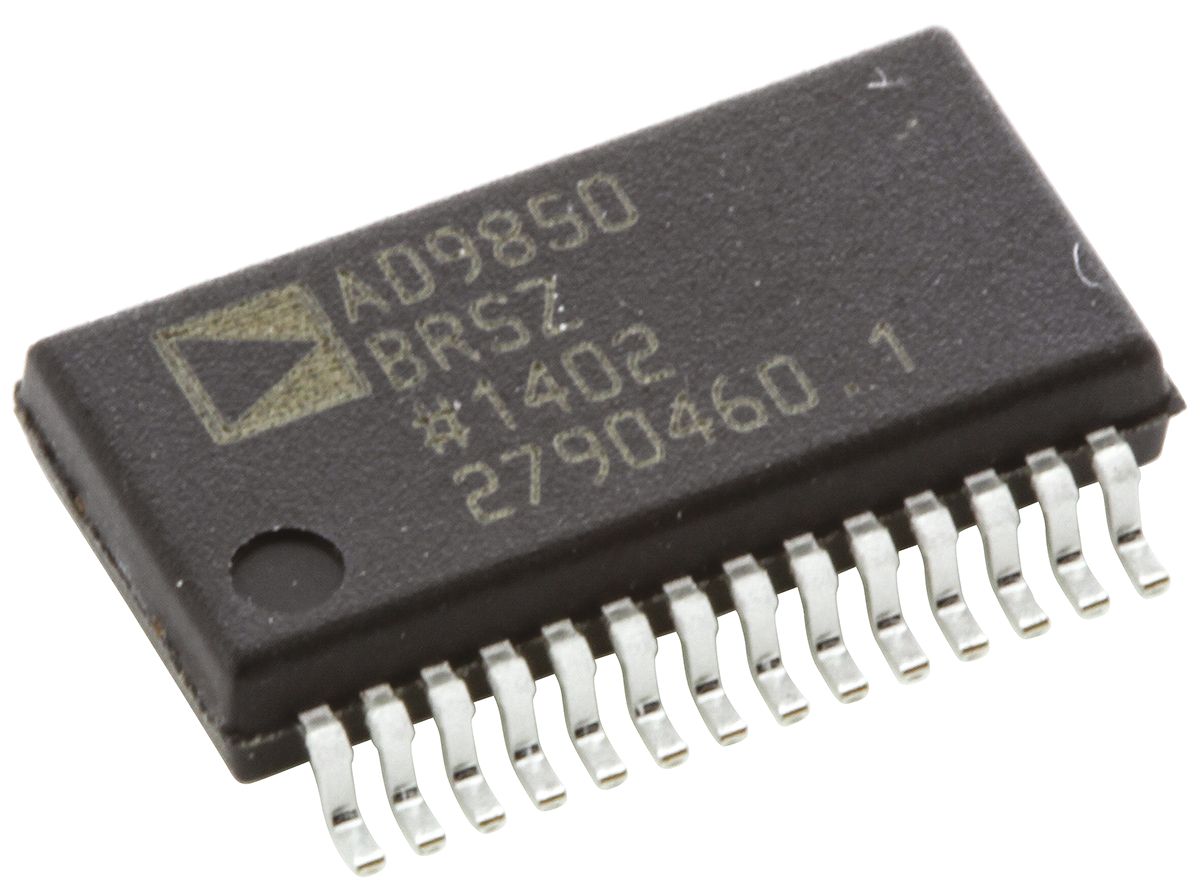 Analog Devices AD9850BRSZ, Direct Digital Synthesizer 10 bit-Bit, 28-Pin SSOP