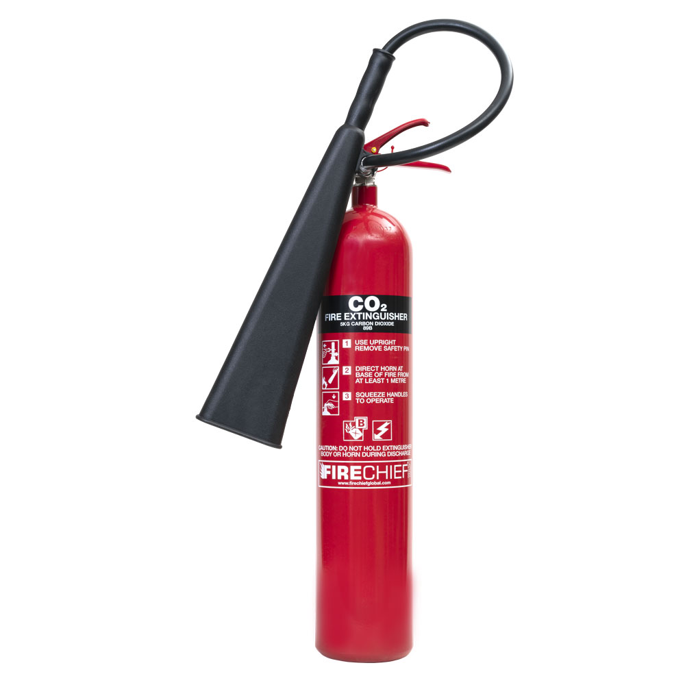 RS PRO 5kg Carbon Dioxide Fire Extinguisher for Electrical (B)
