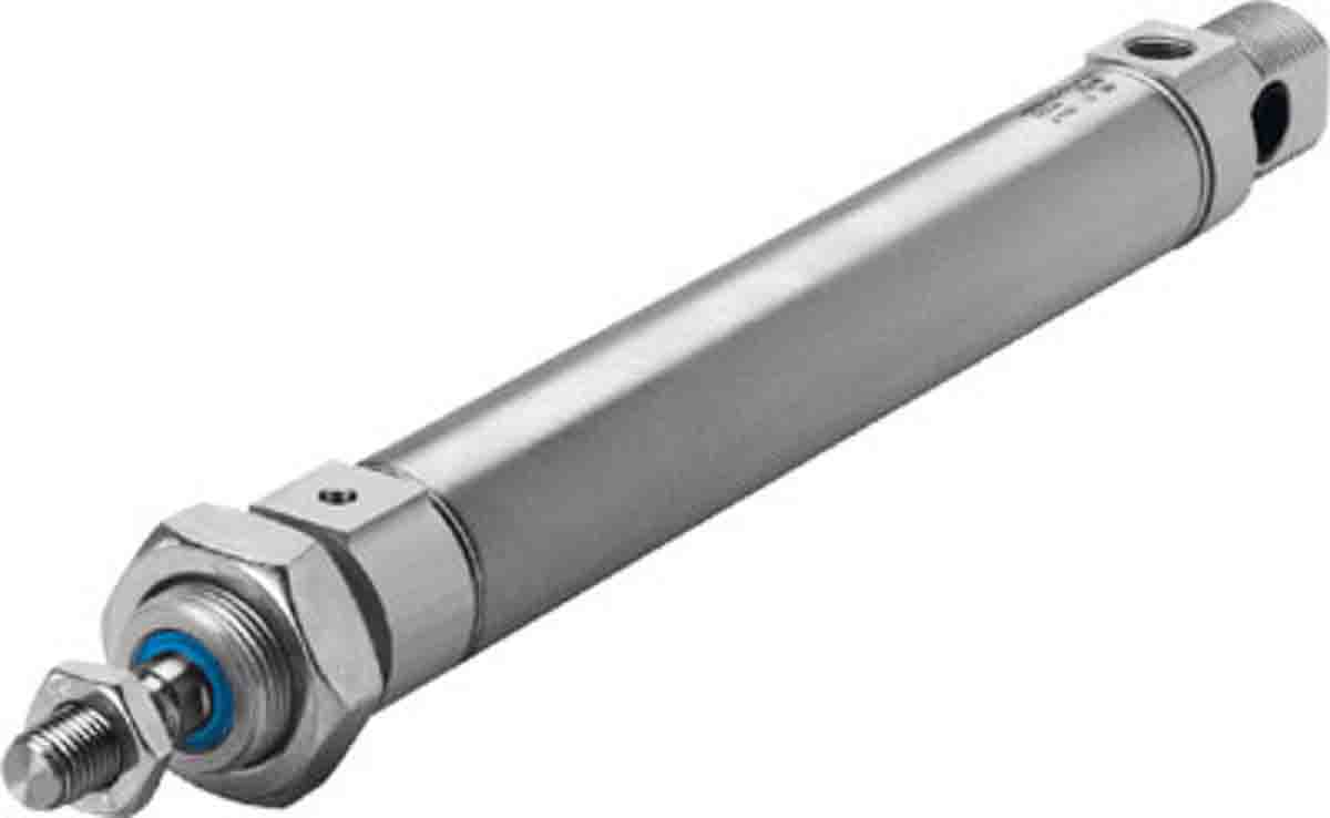 Festo 50 mm Pneumatic Piston Rod Cylinder - 19256 ESNU Series, Single Acting Acting