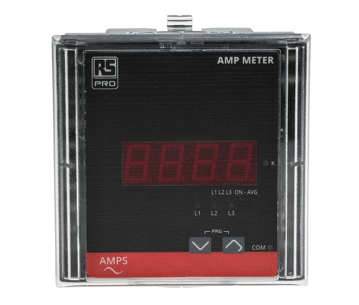 RS PRO Digital Panel Ammeter, 90mm x 90mm