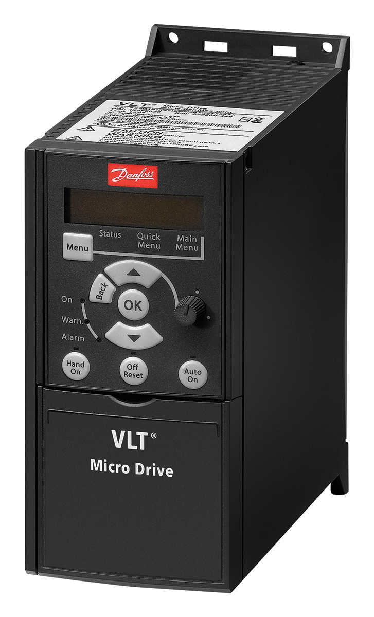Danfoss Inverter Drive, 1.5 kW, 3 Phase, VLT FC51 Series 240 V 6.8 A