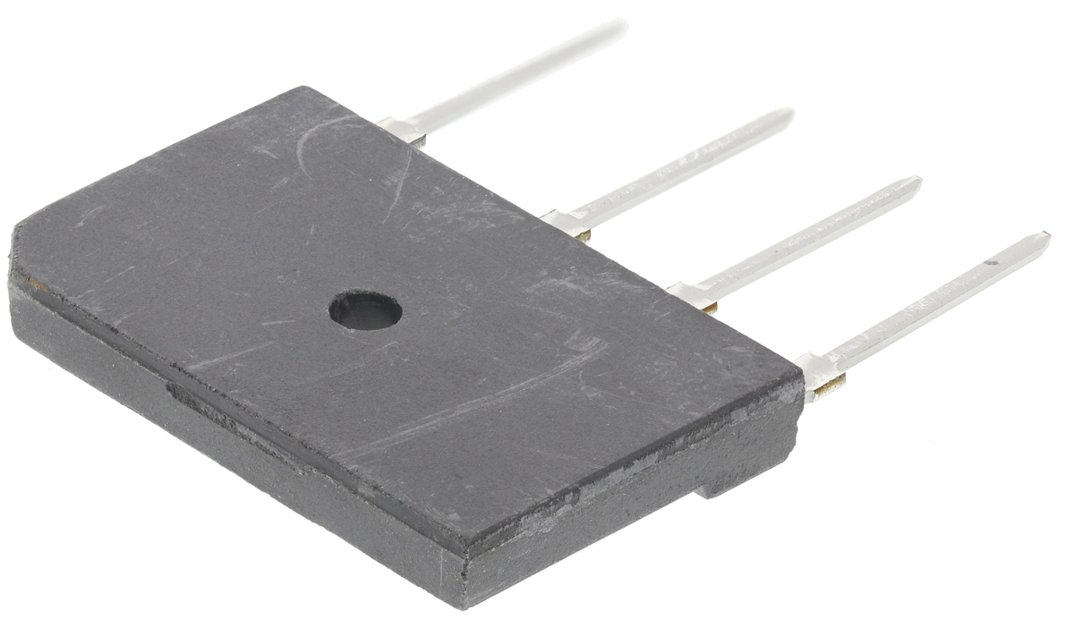 Vishay Bridge Rectifier, 3.5A, 600V, 4-Pin