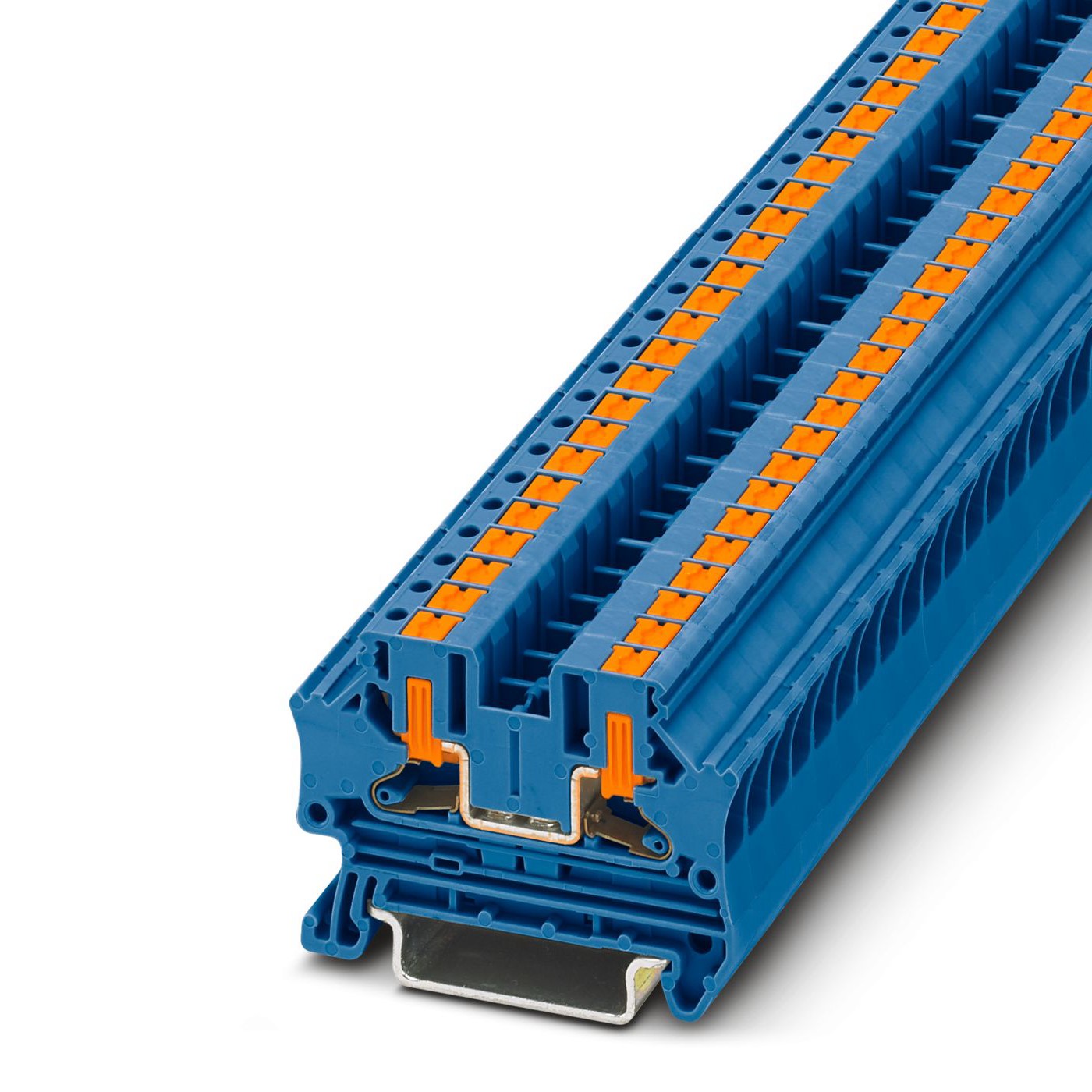 Phoenix Contact 1088729 PTV Series Blue, Push In Termination