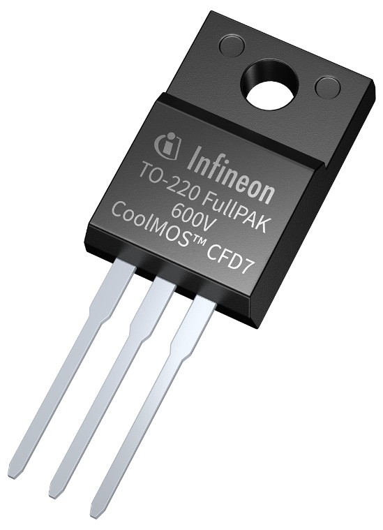 Infineon 600V CoolMOS CFD7 Type N-Channel MOSFET, 11 A, 600 V N, 3-Pin TO-220
