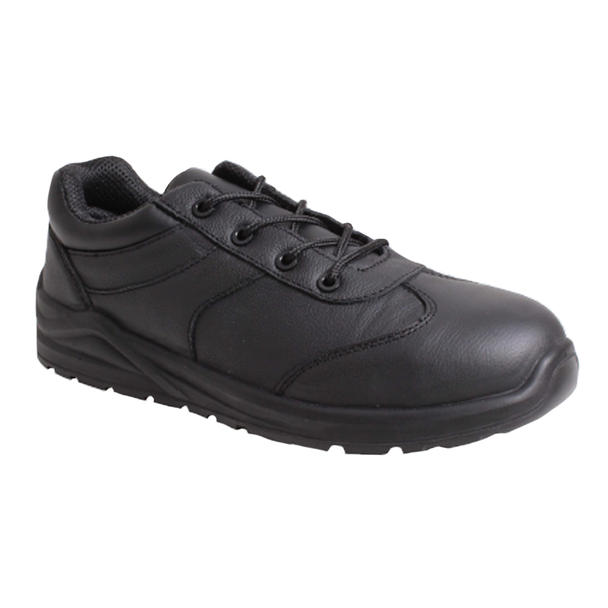 Rodo SBU06 Unisex Black Steel Toe Capped Safety Trainers, UK 5, EU 38