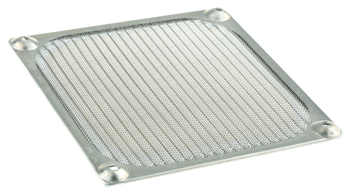 ebm-papst Fan Filter for 119mm Fans, Aluminium Filter, 119 x 119mm