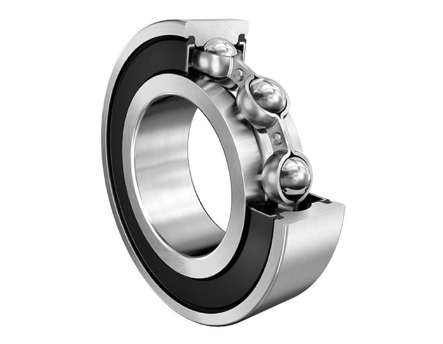 FAG 6020-2RSR 1 Row Ball Bearing - 100 mm ID, 150 mm OD