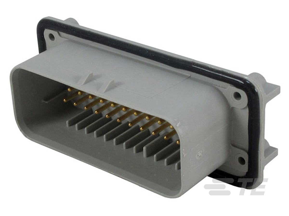 TE Connectivity Automotive Connector Plug Grey PCB 35 Way, Solder Termination 1-776163-4