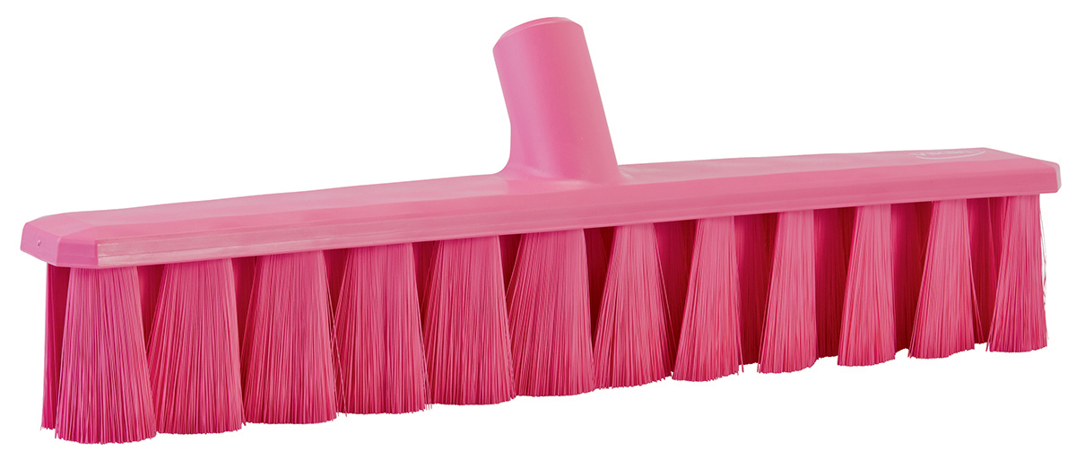 Vikan Broom, Pink With PET Bristles