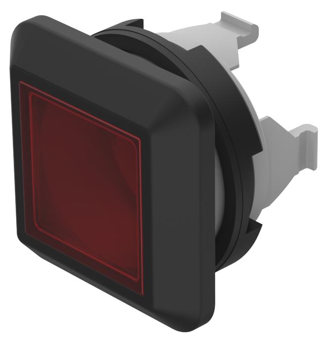 EAO Pushbutton Actuator for Use with Illuminated Pushbutton