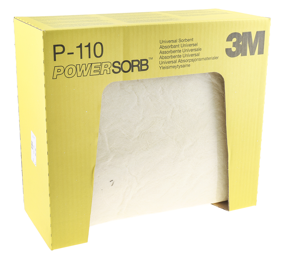 3M Spill Absorbent Sheet for Chemical Use, 50 L Capacity, 50 per Pack